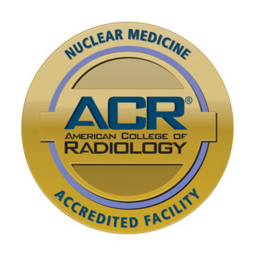 ACR seal for nuclear medicine accreditation
