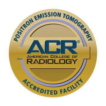 ACR seal for PET accreditation