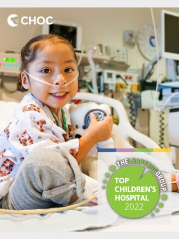 Children’s Hospital of Orange County earns 2022 Leapfrog Top Hospital Award for outstanding quality, safety