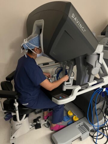 Colorectal team completes landmark robotic surgery as program continues to grow