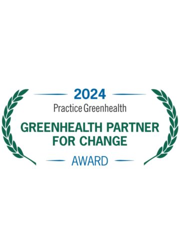 GreenHealth Partner for Change award logo