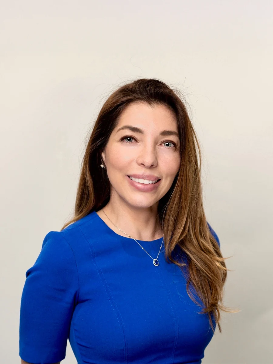 Headshot of Dr. Maria Gnarra Buethe, Chief of the Pediatric Dermatology Division