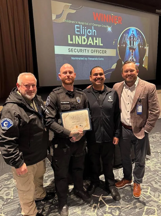 IAHSS Officer of the Year Award