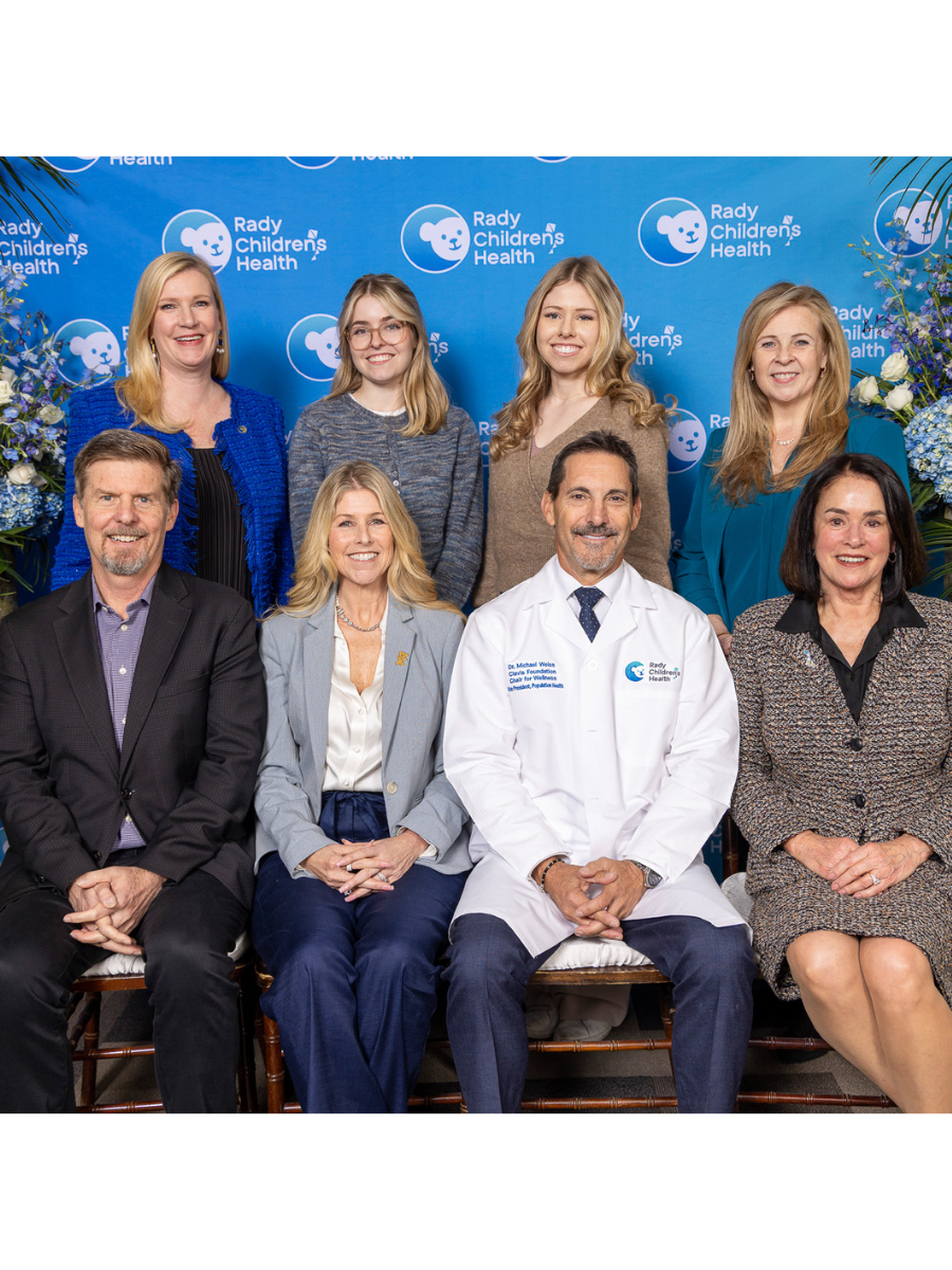 Clavis Foundation Chair for Wellness at Rady Childrens