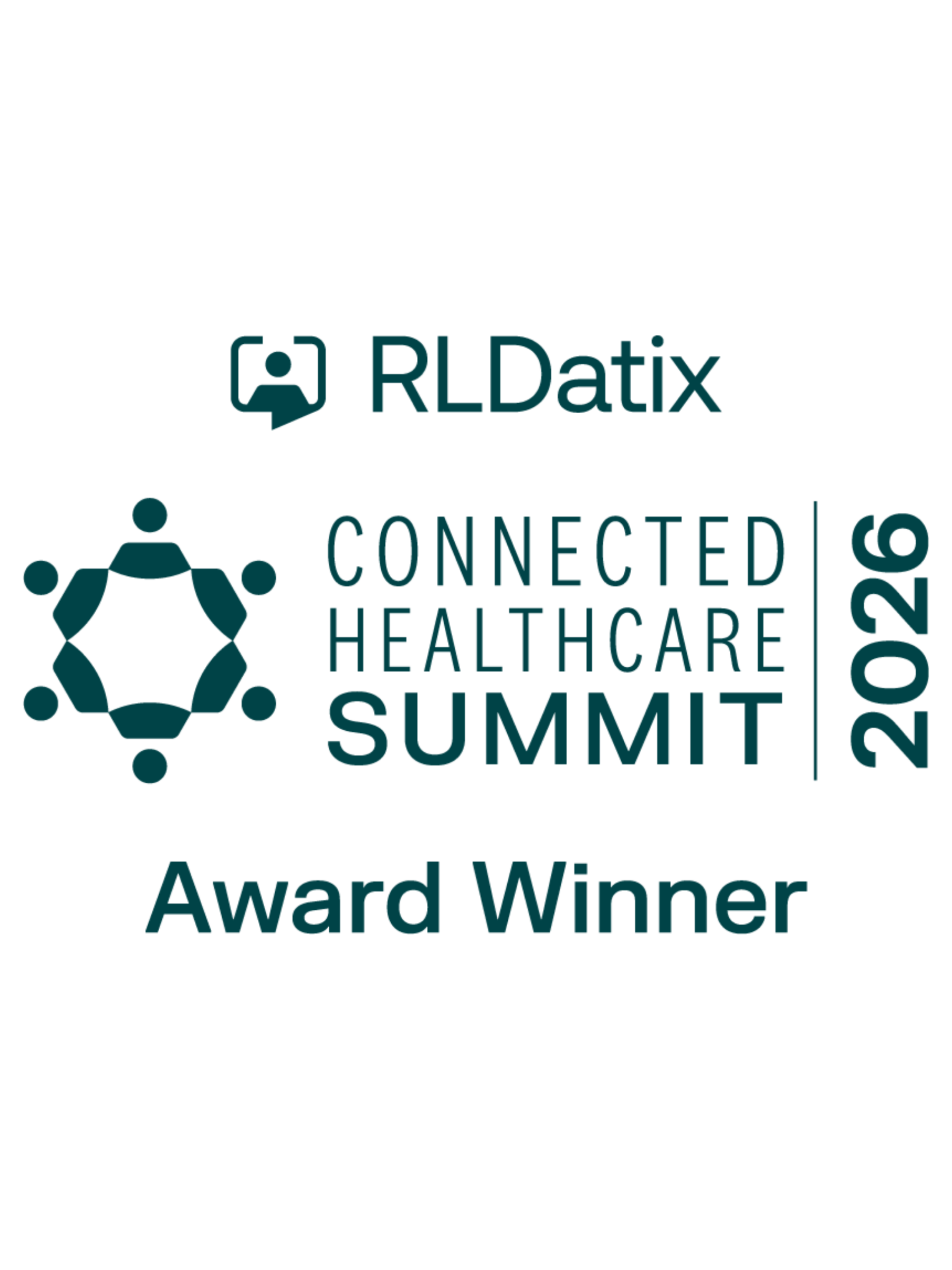 green logo for connected healthcare summit award winner